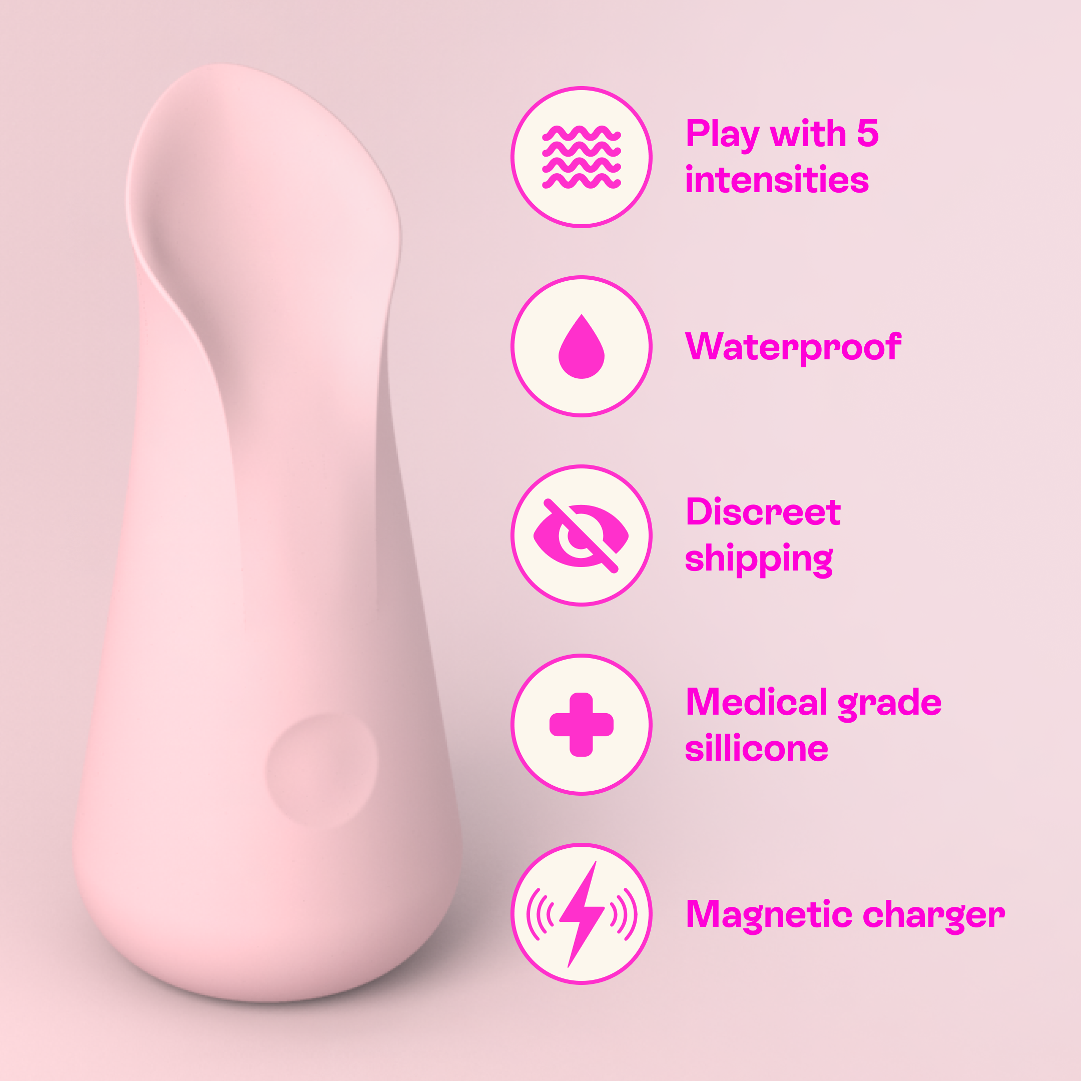Uno Vibrator — detalle de diseño